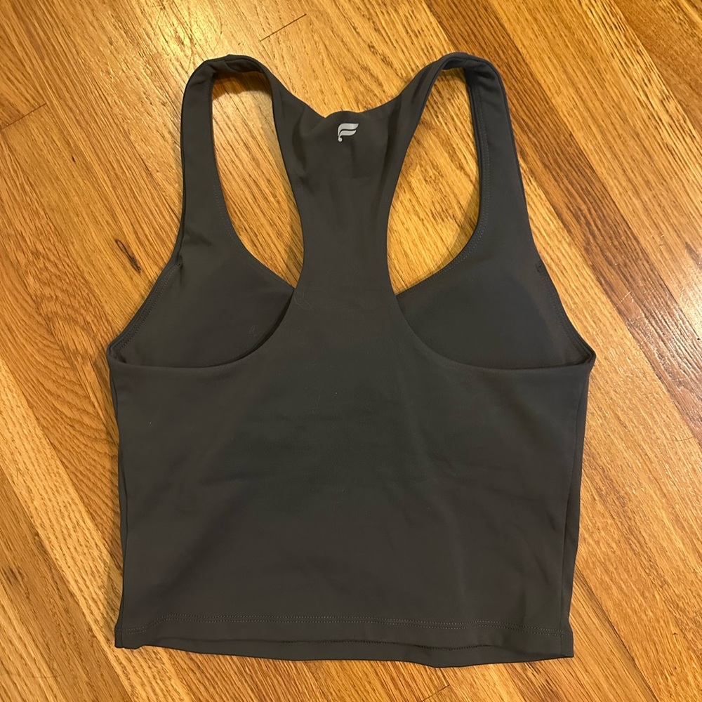 Fabletics Gray Athletic Tank Top - image 2